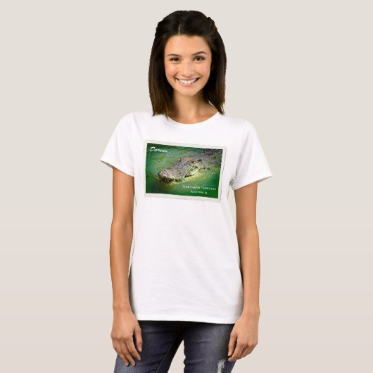 Darwin Saltwater Crocodile T-Shirt (Voorkant volledig)