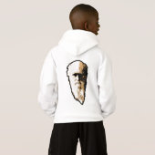 Darwin sur le sweat - shirt à capuche d'ignorance (Dos entier)