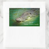 Darwin Territoire du Nord - Stickers Crocodile (Sac)