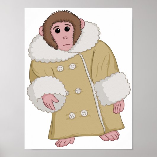 Darwin the Ikea Monkey Poster (Voorkant)