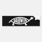 Darwin Turtle/Tortoise Bumpersticker (Voorkant)