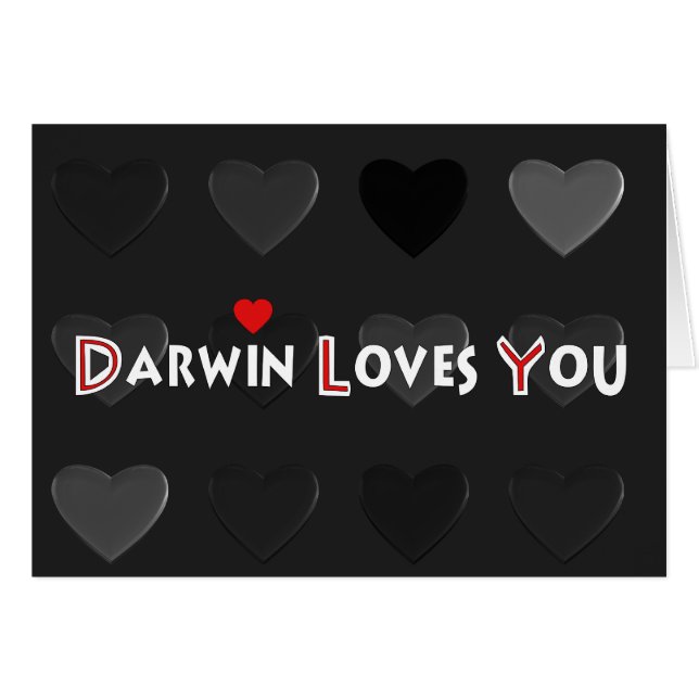 Darwin vous aime (Devant horizontal)