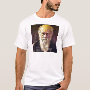 Darwin "Waarde Van Het Leven" Wijsheid Citaat Cade T-shirt