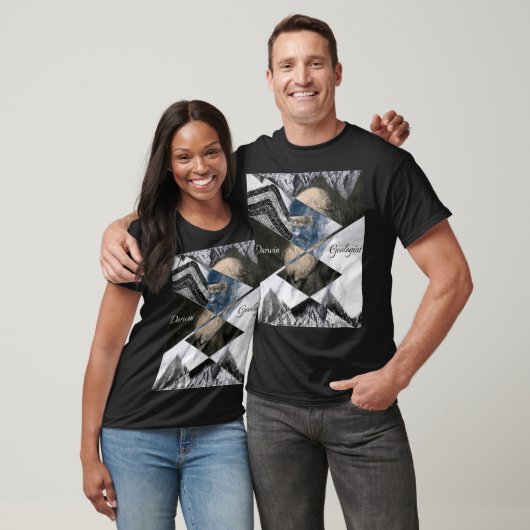 Darwin was een Geoloog Basic T-Shirt (Unisex)