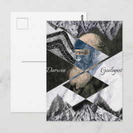 Darwin was een geoloog Briefkaart