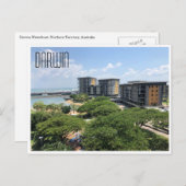 darwin waterfront nt briefkaart (Voorkant / Achterkant)