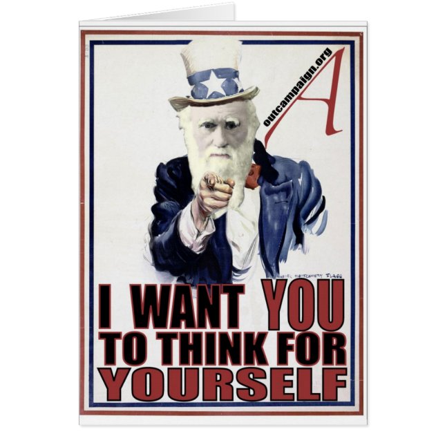 Darwin wil je (Voorkant)