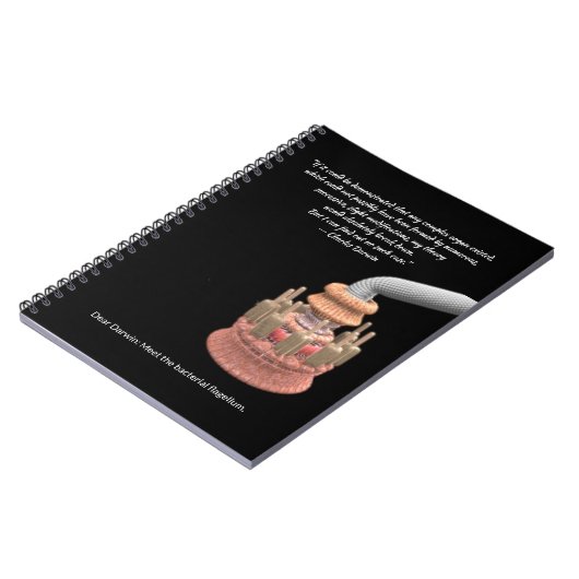 Darwin's Concessie and the Bacterial Flagellum Notitieboek (Linkerzijde)