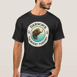 Darwins haarrijkste theorie Schattig wollig mammoe T-shirt