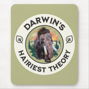 Darwins haarrijkste theorie Wolharige mammoet Muismat