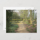 DARWIN'S THINKING PATH HAIKU POSTCARD BRIEFKAART (Voorkant / Achterkant)