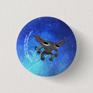 Daryl die zichzelf de leegte in gooit Knop Ronde Button 3,2 Cm
