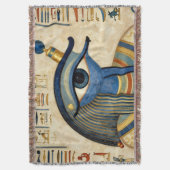 Das Ägyptische Auge´1 Deken (Voorkant Verticaal)