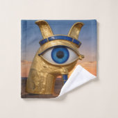 Das Ägyptische Auge´3 Bad Handdoek (Wasdoekje)