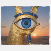 Das Ägyptische Auge´3 Fleece Deken (Voorkant (Horizontaal))