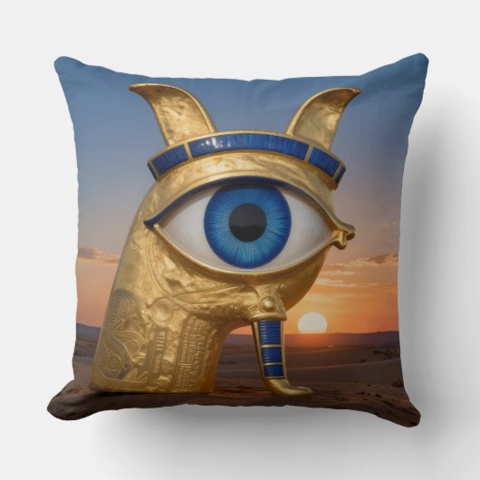 Das Ägyptische Auge´3 Kussen (Voorkant)