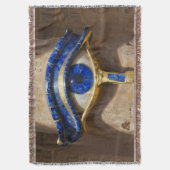 Das Ägyptische Auge´6 Deken (Voorkant Verticaal)