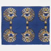 Das Ägyptische Auge´8 Fleece Deken (Voorkant (Horizontaal))