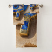 Das Ägyptische Auge´9 Bad Handdoek (Insitu)