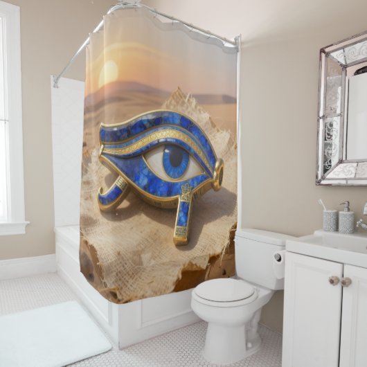Das Ägyptische Auge´9 Douchegordijn (In situ)