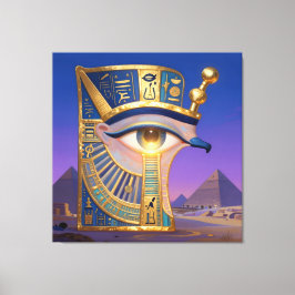 Das Ägyptische Auge  Canvas Afdruk