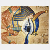 Das Ägyptische Auge Fleece Deken (Voorkant (Horizontaal))