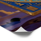 Das Ägyptische Auge  Perfect Poster (Hoek)