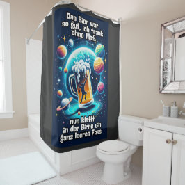 Das Bier im Kopf Douchegordijn