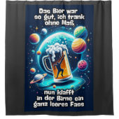 Das Bier im Kopf  Douchegordijn (Voorkant)