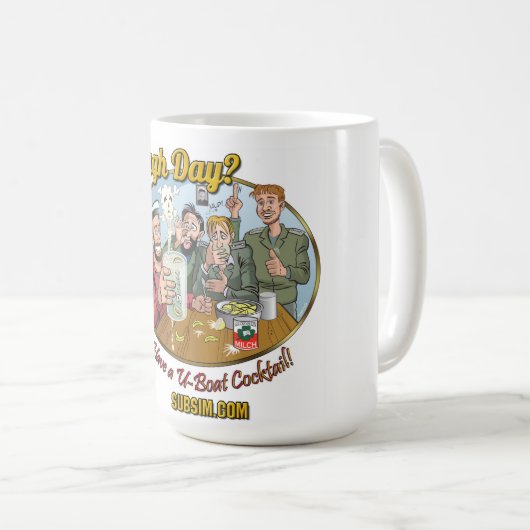 Das Boot Special jumbo mug (Devant droit)