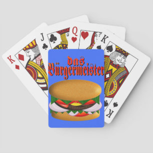 das Burgermeister - fietskaarten Pokerkaarten