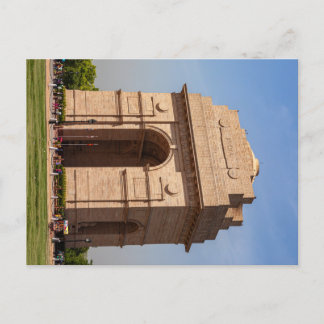 Das India Gate in Neu Delhi  Briefkaart