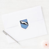 Das Jagdfliegergeschwader 7 Wilhelm Pieck Ronde Sticker (Envelop)