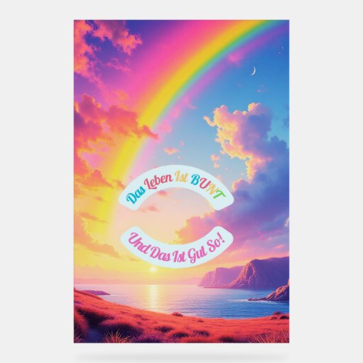 Das Leben ist BUNT (Recto)