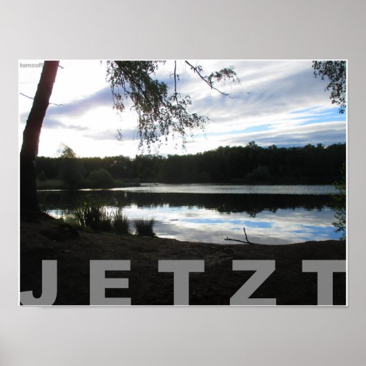 Das Leben ist JETZT - Poster (Voorkant)