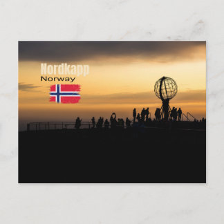 Das magische Nordkapp Briefkaart