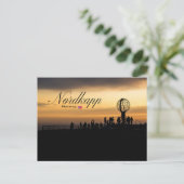 Das magische Nordkapp Briefkaart (Staand voorkant)