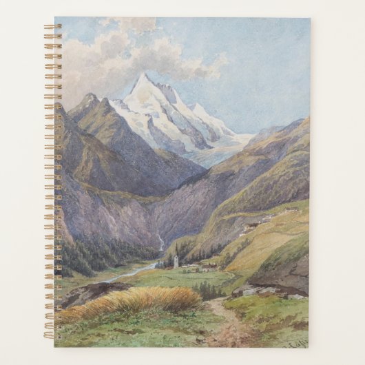 Das Mölltal mit dem Großglockner - Carl Lafite (Devant)