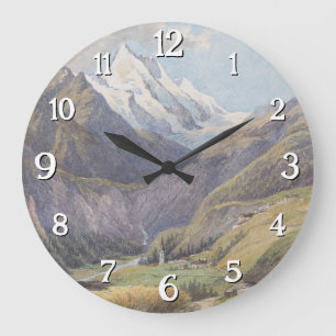 Das Mölltal mit dem Großglockner - Carl Lafite Grote Klok