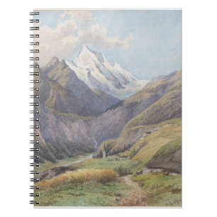 Das Mölltal mit dem Großglockner - Carl Lafite Notitieboek