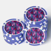 Das van pappie Pokerfiches Set van 10 Poker Chips (Opstapeling)
