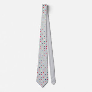 Dasband Bewustzijnslint Sterren Rood Wit Blauw Tie Stropdas