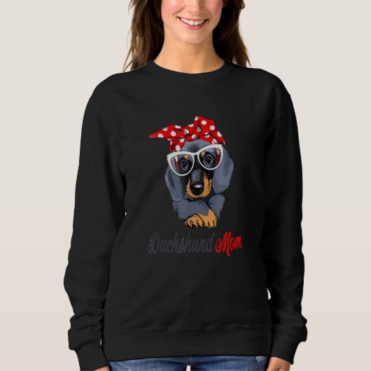 Daschund Mam Cute Trui (Voorkant)