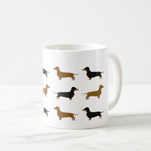 Daschund Mug (Devant droit)