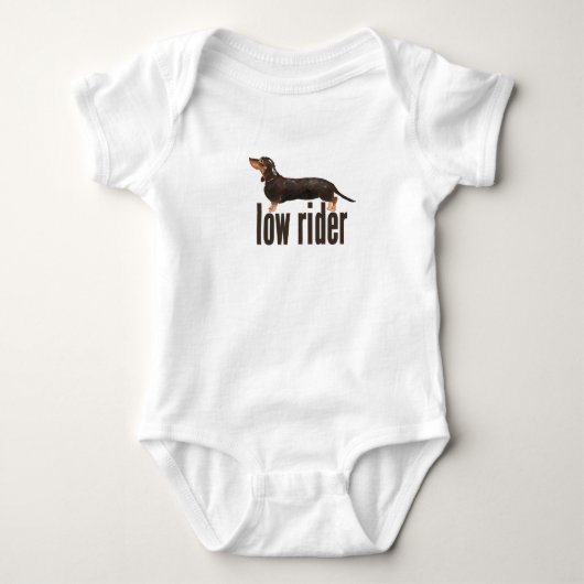 Daschund Sause Dog Romper (Voorkant)