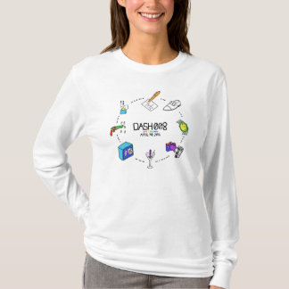 DASH 008 T-shirt met lange slaap voor vrouwen