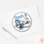 Dash 8 Sticker (Factory Livery) (Envelop)