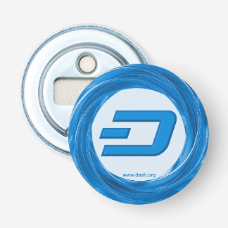 DASH Blue Ring Bottle Open Button Flesopener