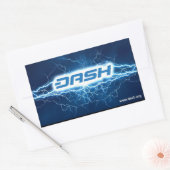 DASH Electric Sicker Rechthoekige Sticker (Envelop)