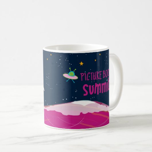 Dash l'astronaute Fox Mug (Devant droit)